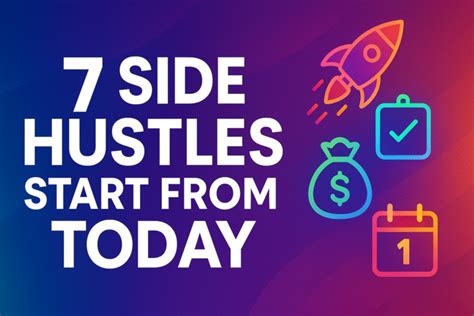 Fast Side Hustles You Can Do Today