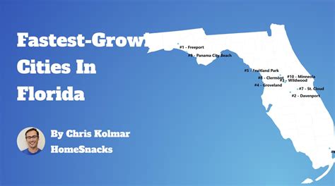 Fastest Growing Cities In Florida