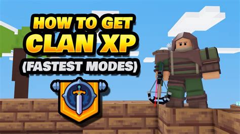 Fastest Modes for Clan XP & Coins in BedWars Roblox - YouTube