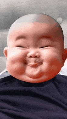 Fat Baby Smiling Meme