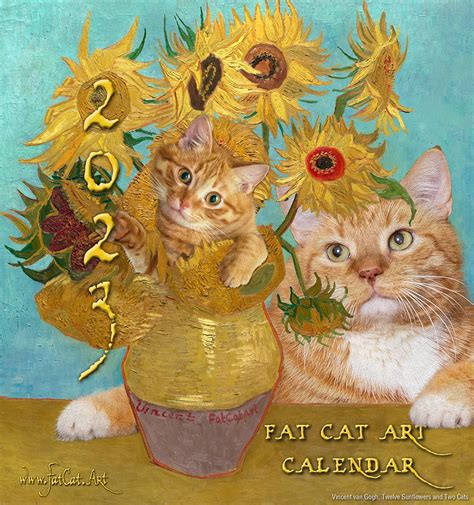 2023 2024 Fat Cats Pocket Calendars 12 Pc. Oriental Trading