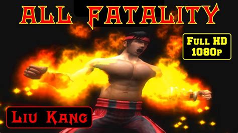 Fatality Mortal Kombat PS2 Liu Kang