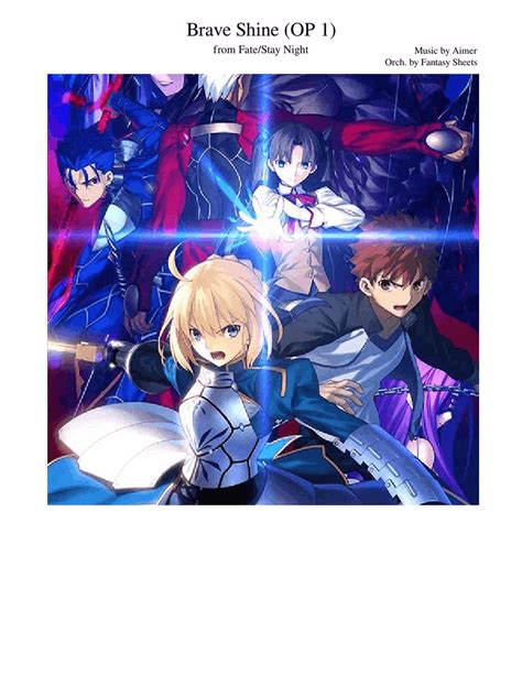 Unleashing the Power of Fate: Exploring the Enthralling Op1 of Fate Stay Night