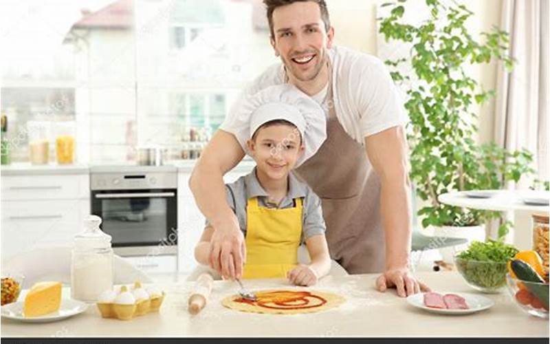 Father And Son Cooking