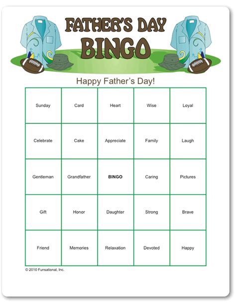 Father's Day Games Printable