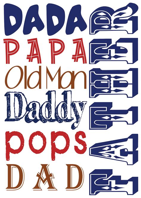 Father's Day Card Printable Free