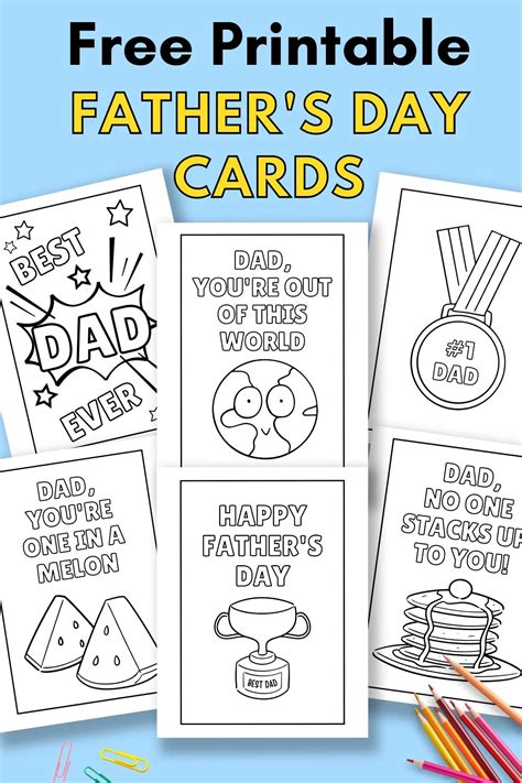 Father's Day Cards Printable