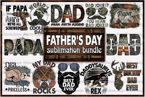 Download Father's Day Sublimation Bundle Files For Crafts