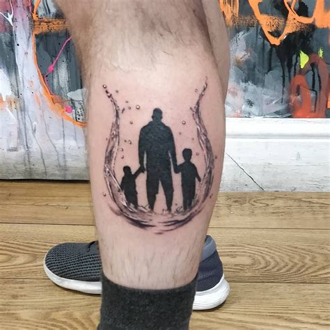 Father And 2 Sons Tattoo Ideas