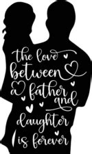 Daddy's Little Girl: Get Your Free Father-Daughter SVG Today!