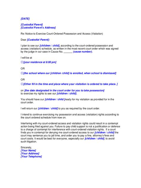 Father Does Not Exercise Visitation