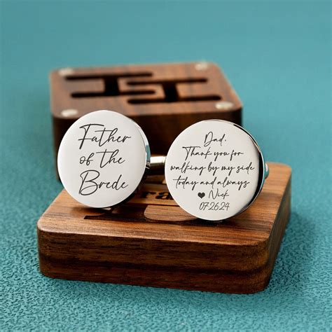 Father Of The Bride Cufflinks