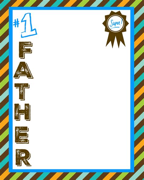 Fathers Day Template