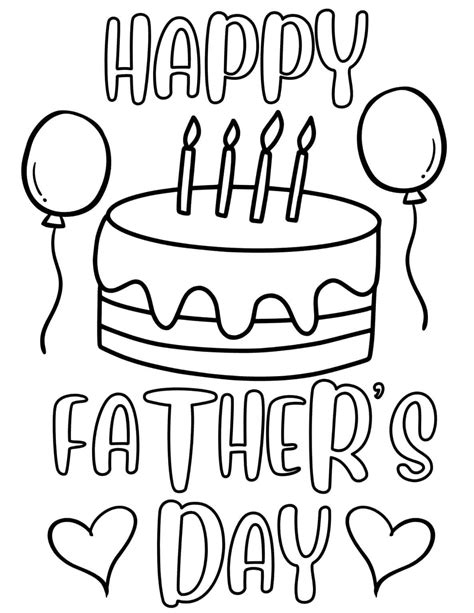 Fathers Coloring Pages