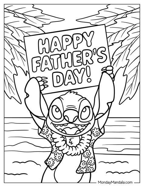 Fathers Day Coloring Pages Disney
