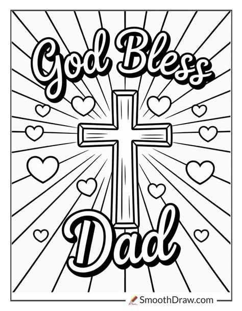 Fathers Day Coloring Pages For Church