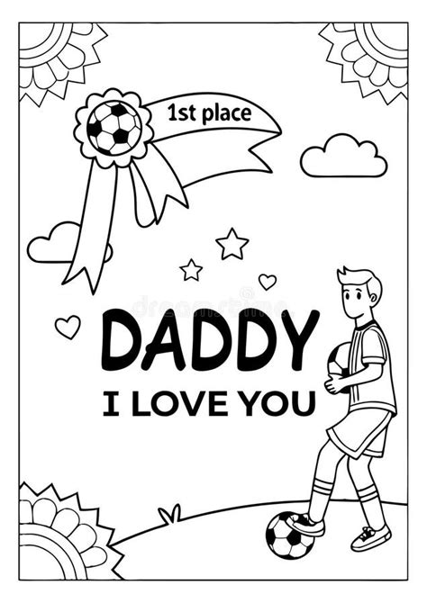 Fathers Day Coloring Pages Soccer