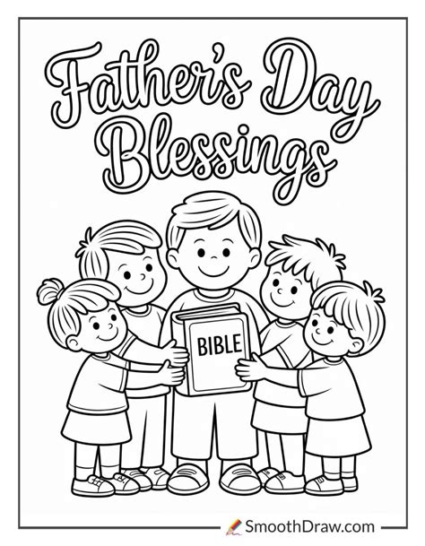 Fathers Day Coloring Pages Sunday School