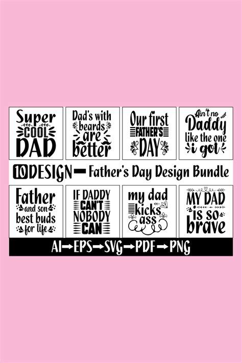 Download Fathers Day Design Bundle Volume 2 | Files