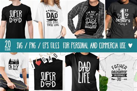 Download Fathers Day Gift SVG Bundle Gift for... Commercial Use Free PSD Mockups