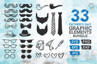 Download Fathers Day Graphic Elements Bundle Files For Crafts