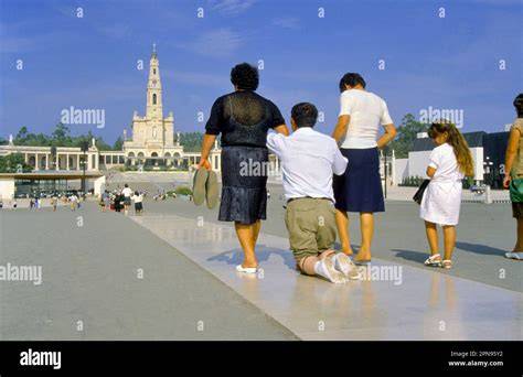 Overview of Fatima, Portugal