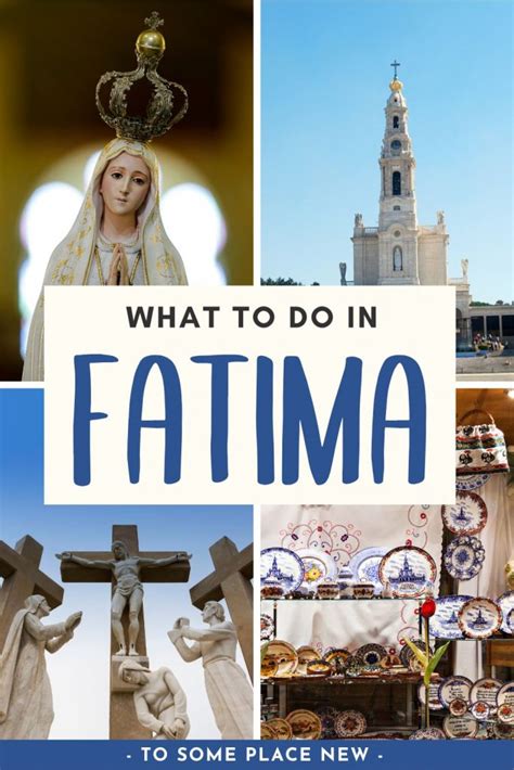 Fatima itinerary