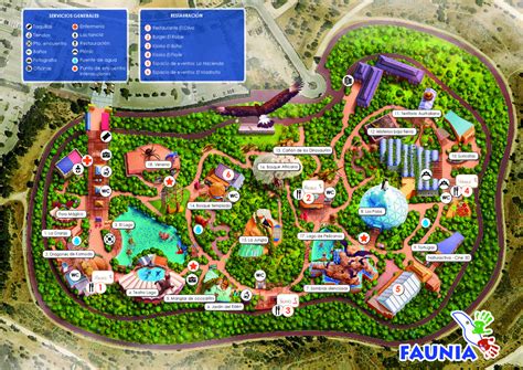 Faunia Madrid ecosystem