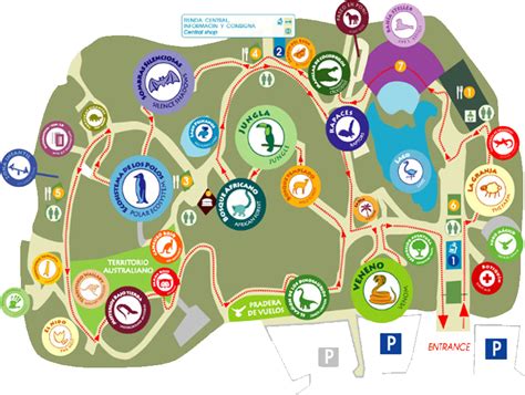 Faunia Madrid map