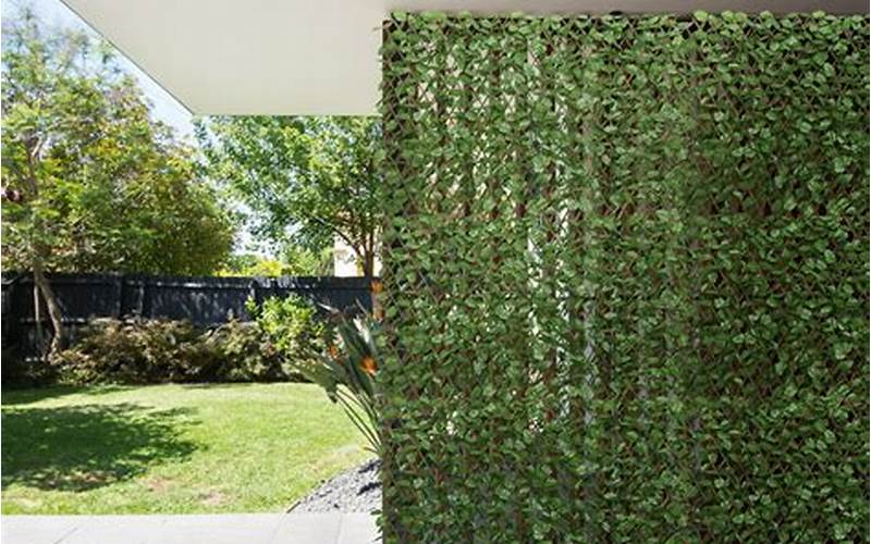 Faux Leaf Privacy Fence: The Ultimate Solution For A Private Outdoor Environment