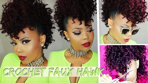 Faux Hawk Crochet Mohawk