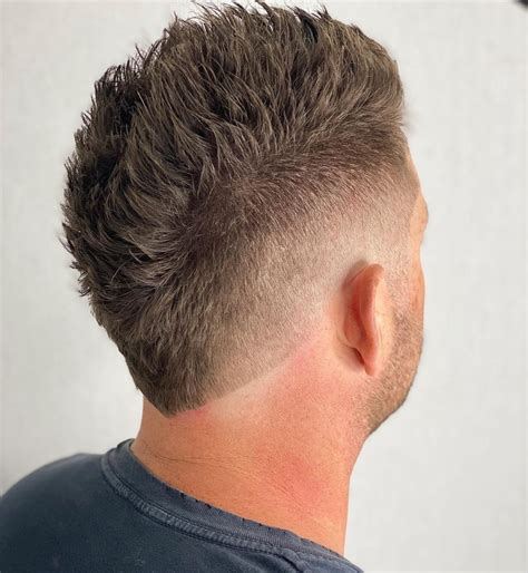 Faux Hawk Haircut Fade