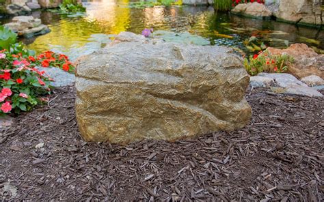 Faux Landscape Rock Covers