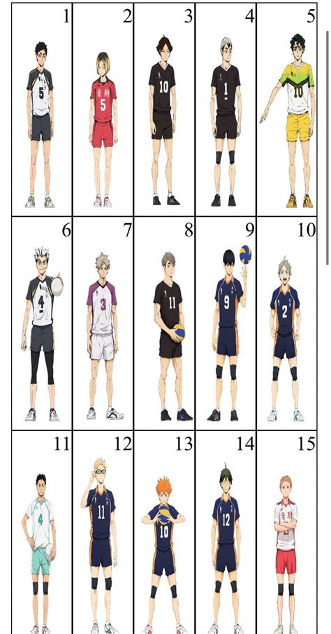 Favorite Haikyuu Character