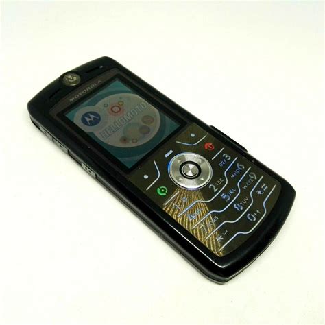 Favourite activated dialing cell phone Motorola L7 Black