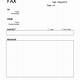 Fax Sheet Template Free