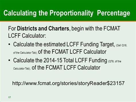 Fcmat Lcff Calculator