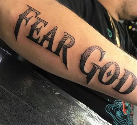 Fear God Tattoos
