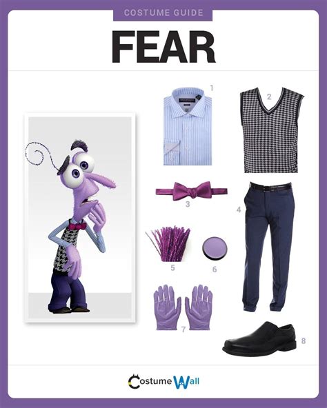 Fear Inside Out Costume