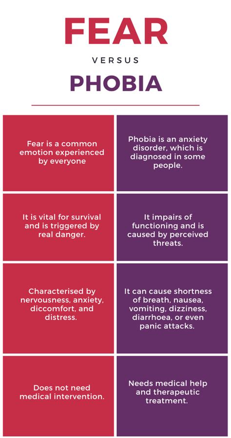 Fear vs. Phobia: Understand the Key Differences.