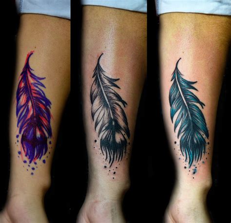 memorialtattoosgrandma Feather tattoos, Feather tattoo