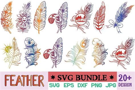 Download Feather Bundle Creativefabrica