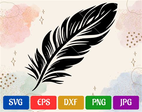Download Feather Intricate 1 SVG File - SVG Design Cricut SVG for Cricut