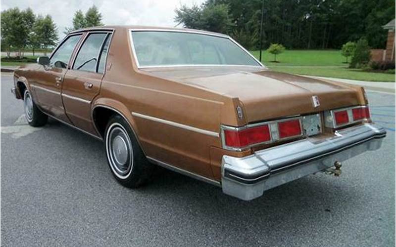 Features Of 1979 Oldsmobile Delta 88