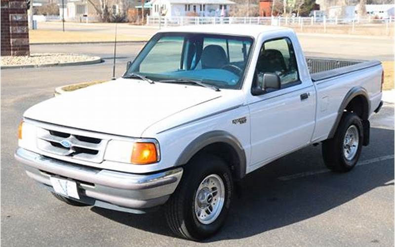 Features Of 1995 Ford Ranger Xlt 4X4