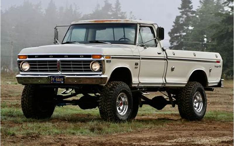 Features Of The 1975 Ford F250 Ranger Xlt