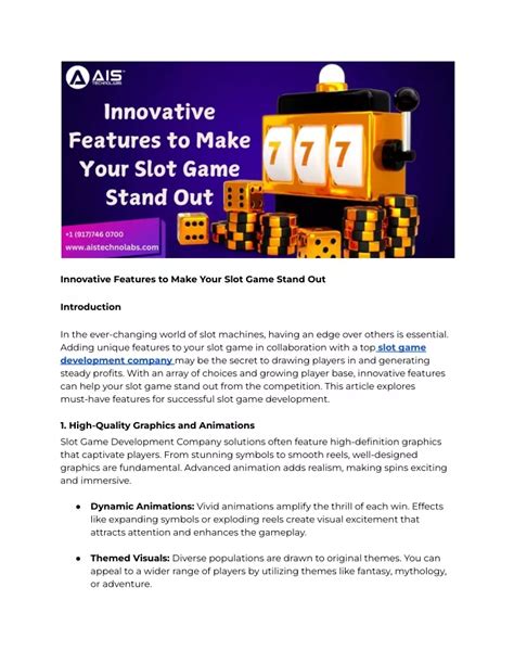 Features That Make This Game Stand Out