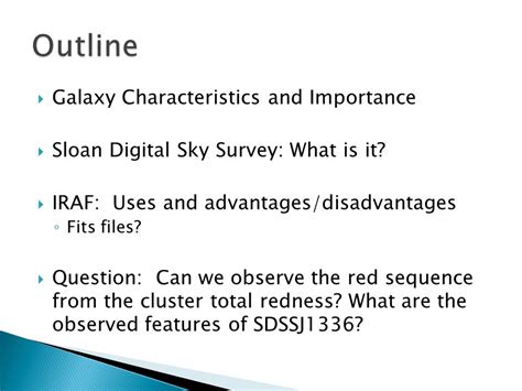 Features and advantages of Sloan