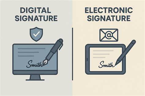 Features of Electronic Signatures