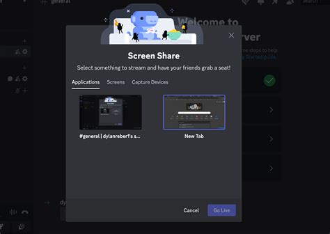 Features of Screen Share on Discord Server